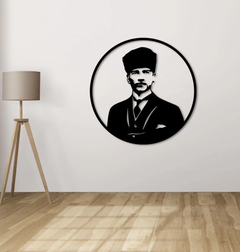 Ölümsüz Lider: Atatürk Duvar Dekoru