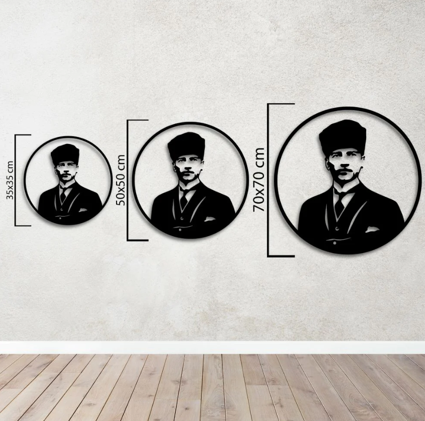 Ölümsüz Lider: Atatürk Duvar Dekoru