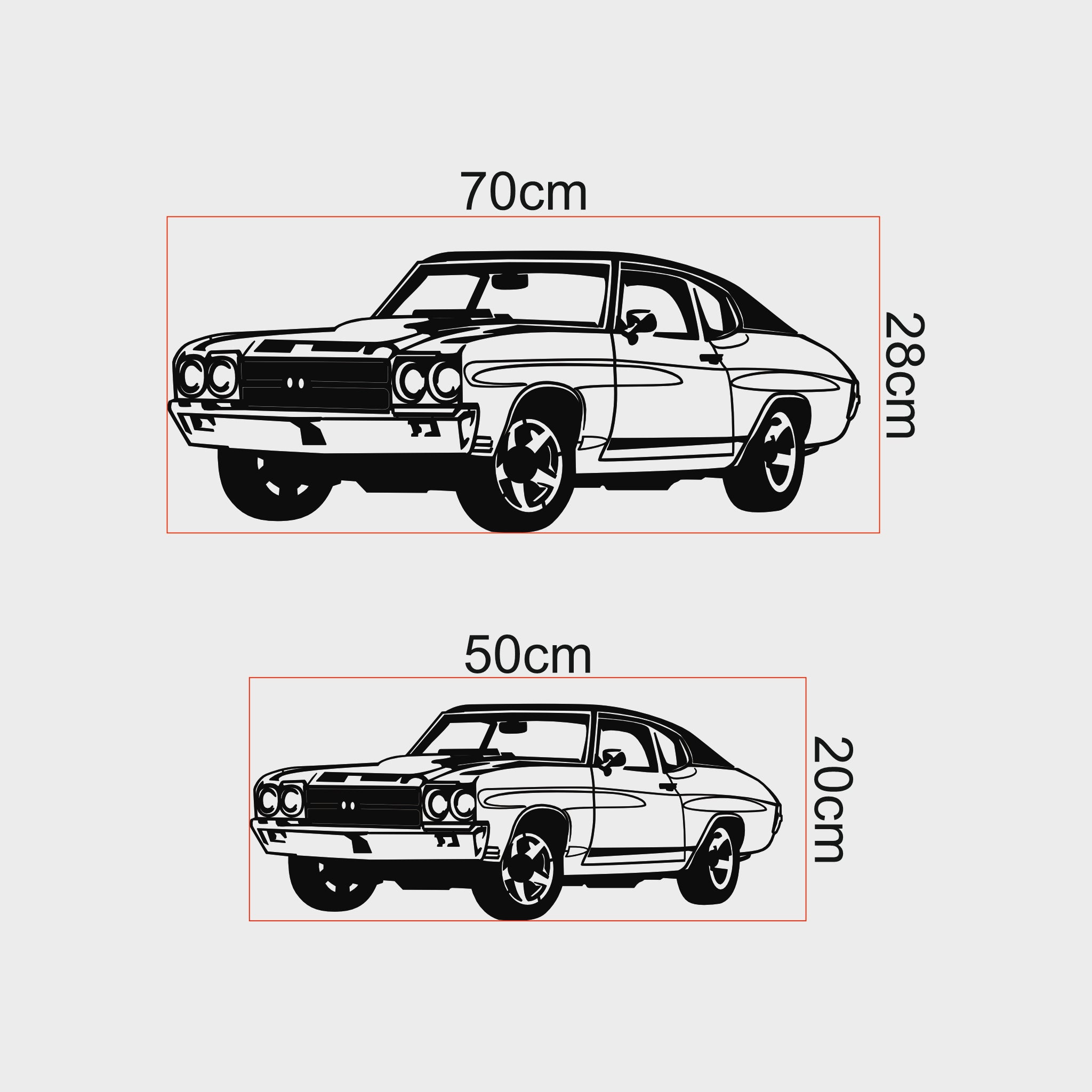 Nostaljik Spor Araba Figürü Metal Tablo | Otomobil Tutkunlarına Hediye