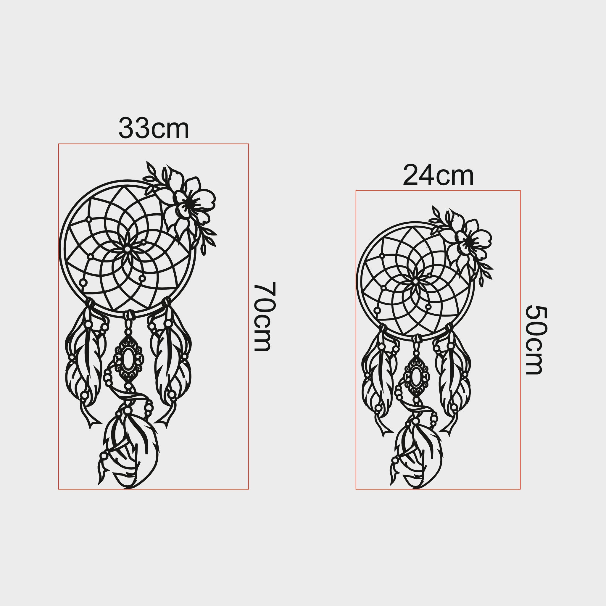 Rüya Kapanı Metal Duvar Dekoru | Bohem ve Mistik Tasarım
